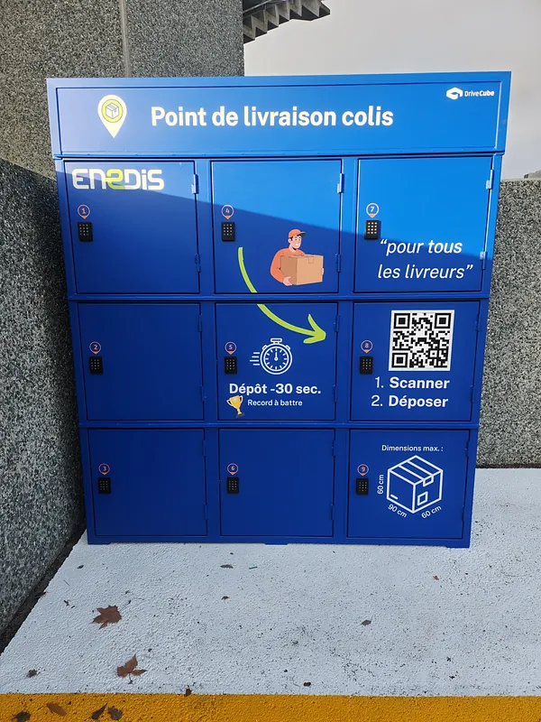 Point de livraison colis pour entreprise ouvert à tous les livreurs